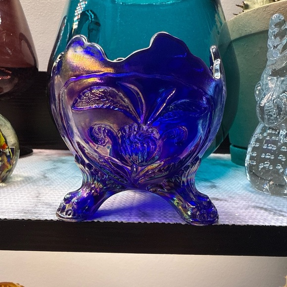 Imperial Iridescent cracked egg bowl - Picture 1 of 5